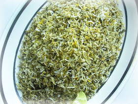Iranian Herbed Rice 