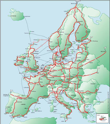 Map of the Week: More Bike Month-EuroVelo
