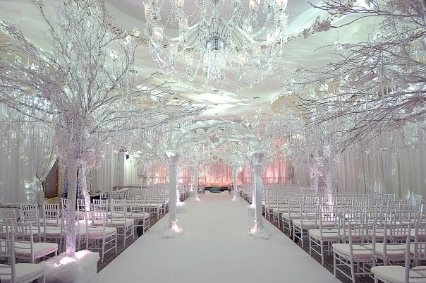 Winter Themed Wedding Decorations