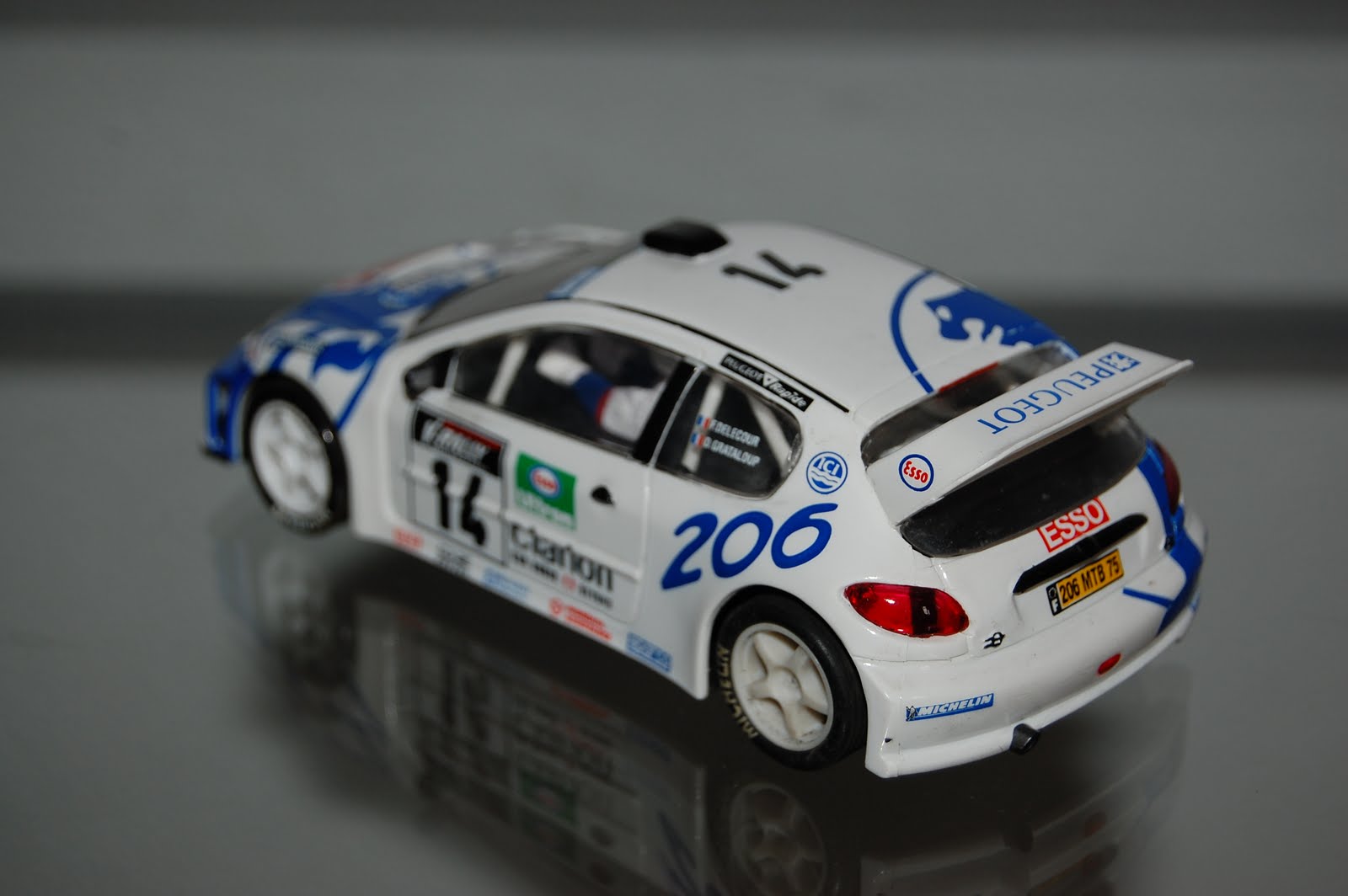 DECALS 1/24 REF 0232 Peugeot 206 Wrc Delecour Tour De Corse 1999 Rallye