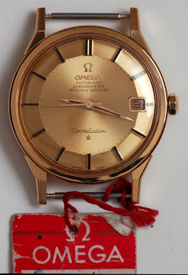 omega constellation pie pan history