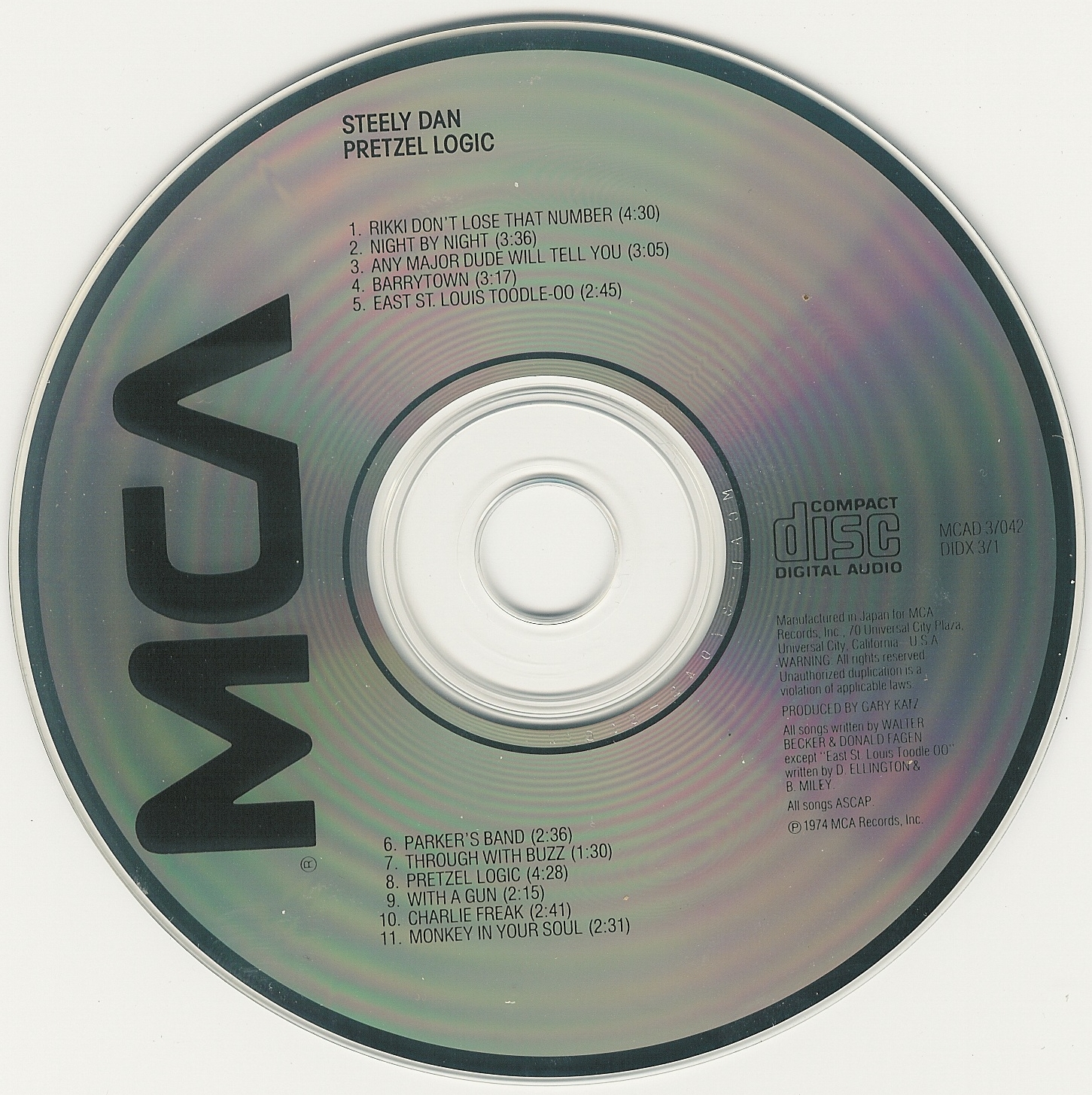 Musicotherapia: Steely Dan - Pretzel Logic (1974)