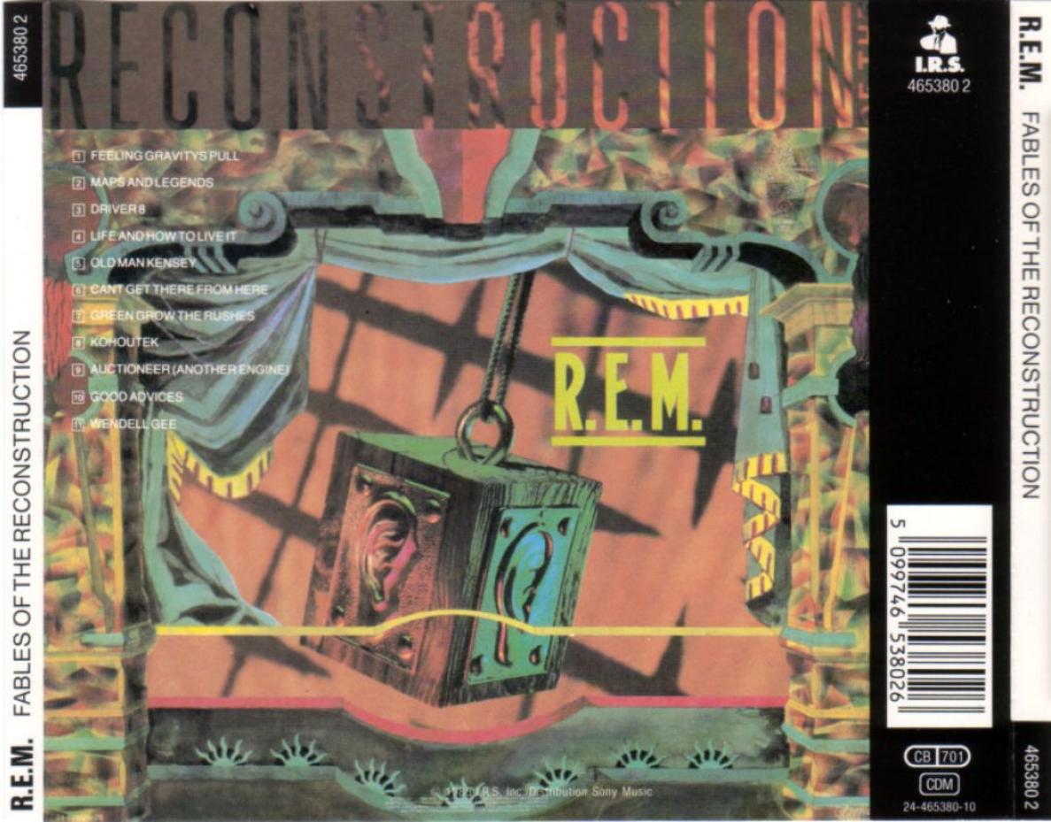 Musicotherapia R.E.M. Fables of the Reconstruction (1985)