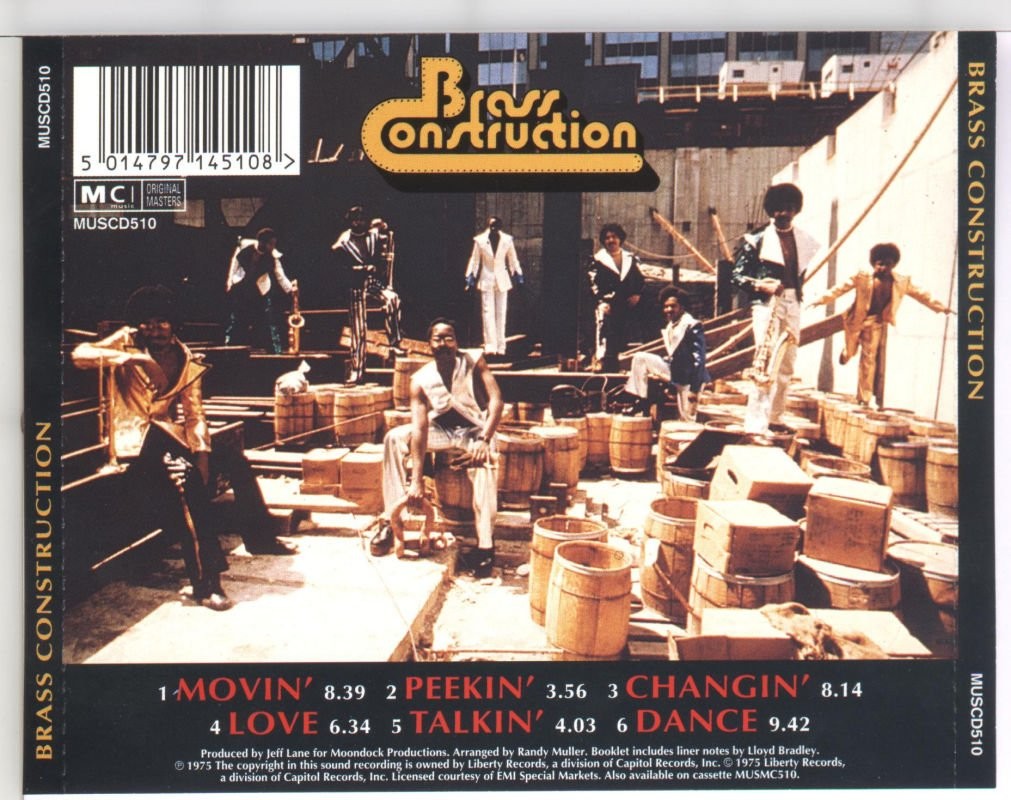 Musicotherapia Brass Construction Brass Construction (1975)