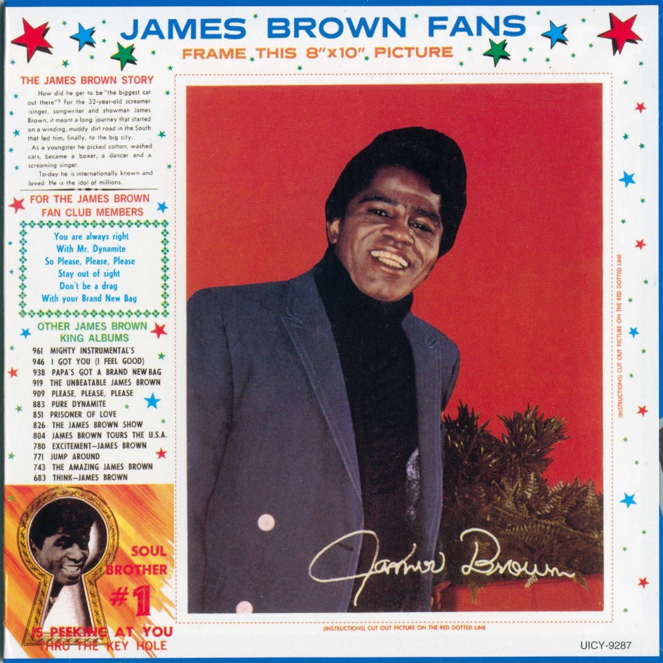 Musicotherapia: James Brown - It's a Man's Man's Man's World (1966)