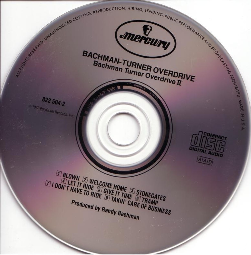 Musicotherapia Bachman Turner Overdrive II (1973)