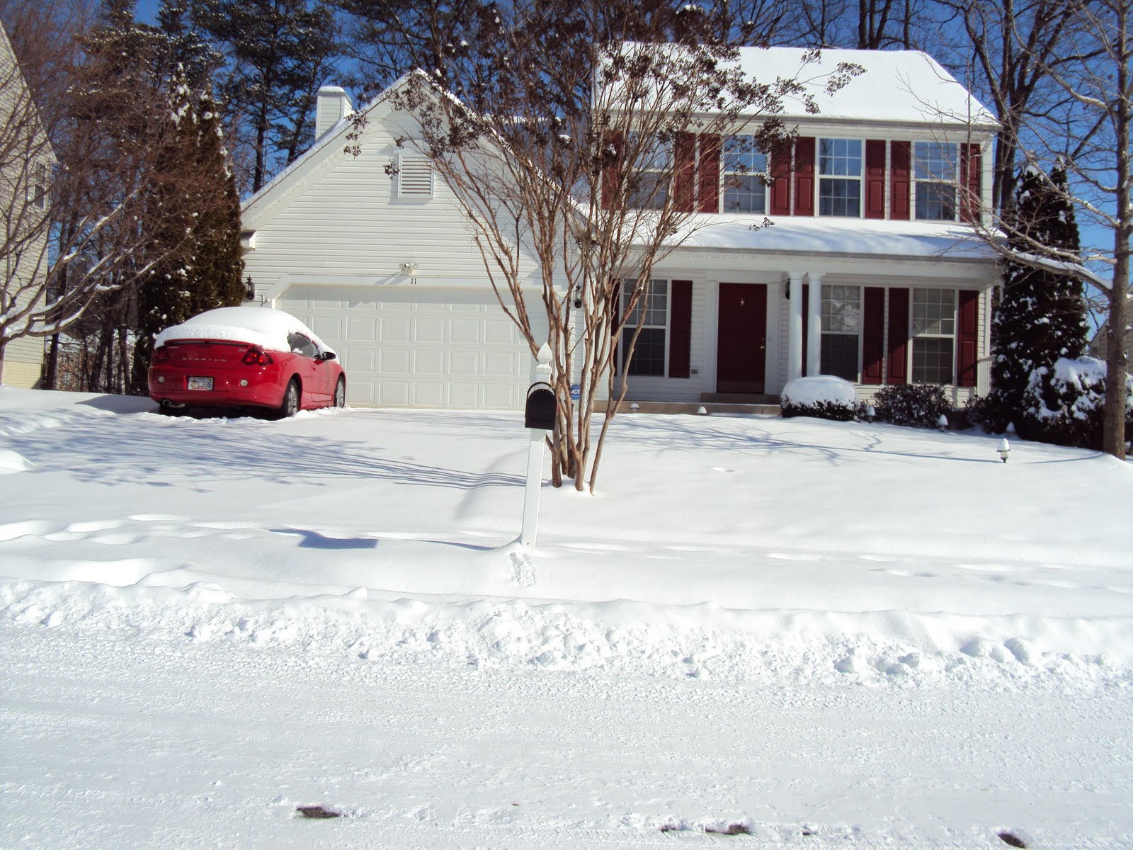 Good Times with the Gilleys VIRGINIA SNOW BLIZZARD DECEMBER 19, 2009