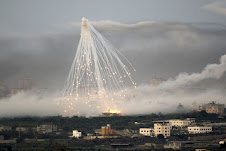Cluster bombs by Israel on Gaza