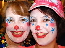 My Daughter and I as Clowns