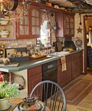 Sunnybrook, a Farmhouse: Kitchen counter decor