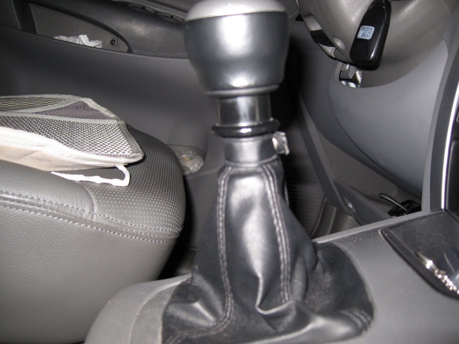 ARMYJY Pomello Del Cambio Per Auto A 6 Marce, Pomello Del Cambio A Mano Per Hyundai IX35 Dal 2012 Al 2016 (nero