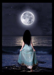 A lua encanta a mulher