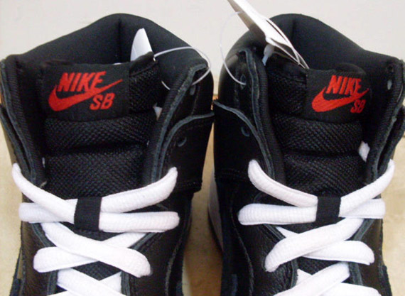 dunk high black toe
