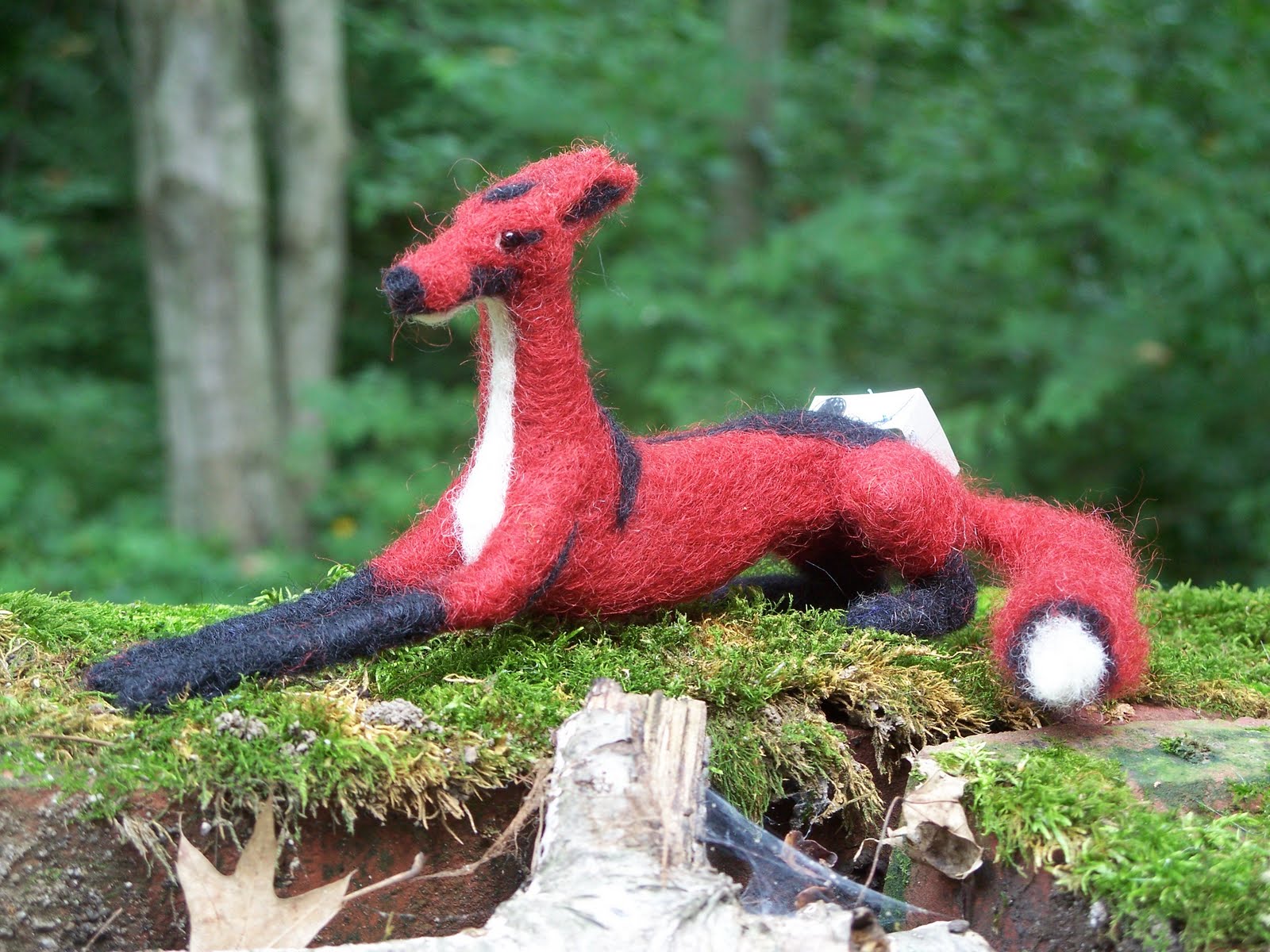 Lydia McCauley Quieting Mary McCauley, Needle Felted Wool Sculpture