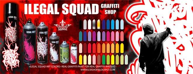 ILEGAL SQUAD GRAFFITI SHOP