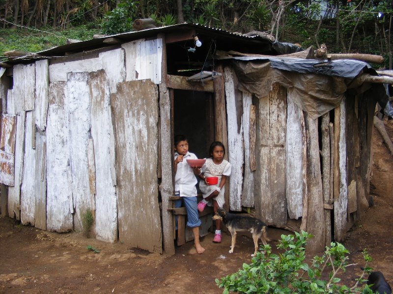 This family of countless children had literally no food in their house...