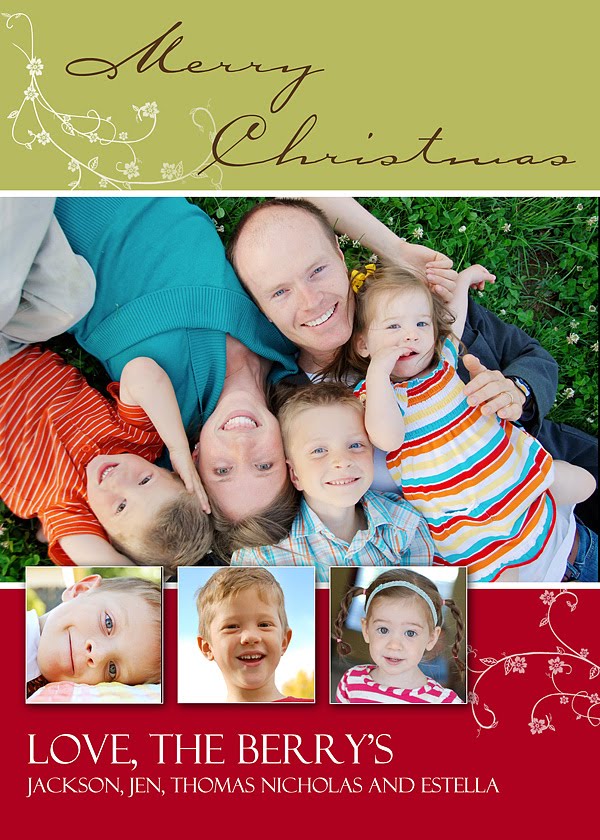 Jennifer Berry Photography: Christmas Card Examples