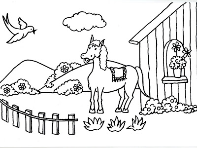 Dibujos para colorear para niños o infantiles, son láminas didácticas