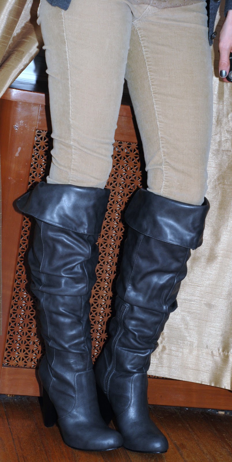 Dressing Betty Mixed Media & Big Boots