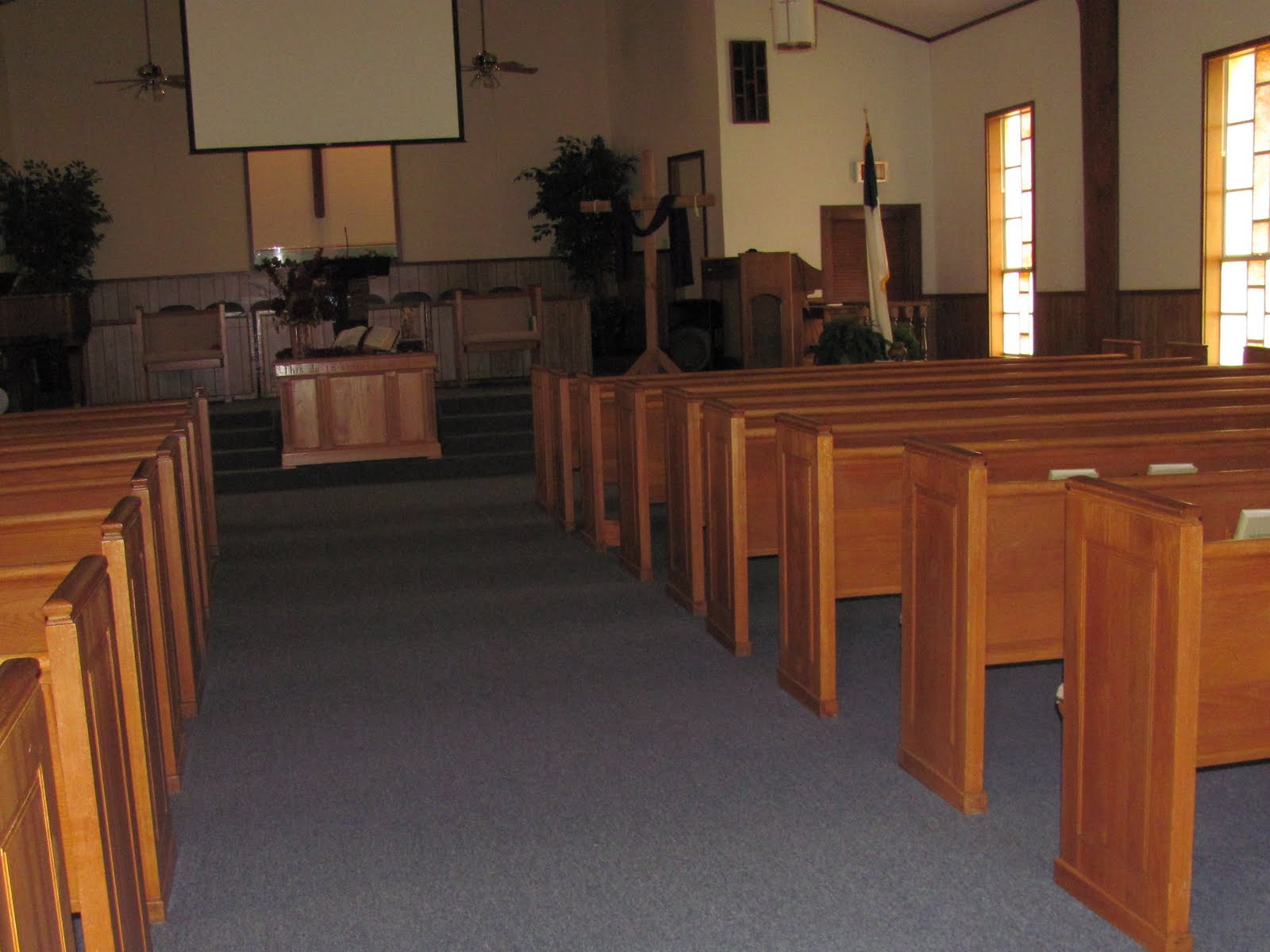 An Instrument 4 His Glory face down at the altar