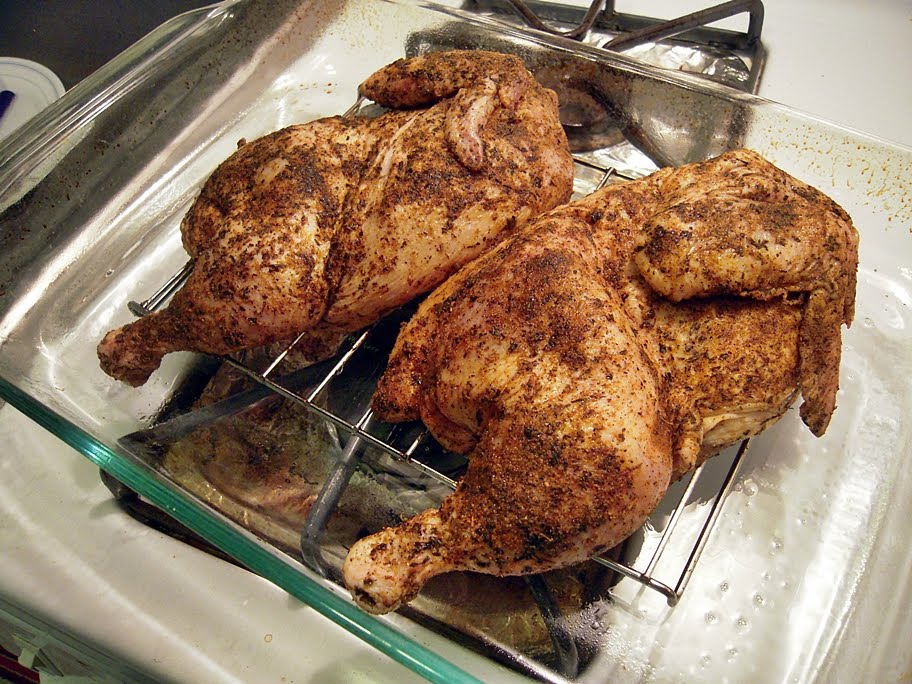 The Podanys to our world Oven Roasted Split Chicken with