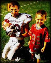 Ella's first football game