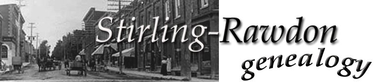 Stirling-Rawdon Genealogy