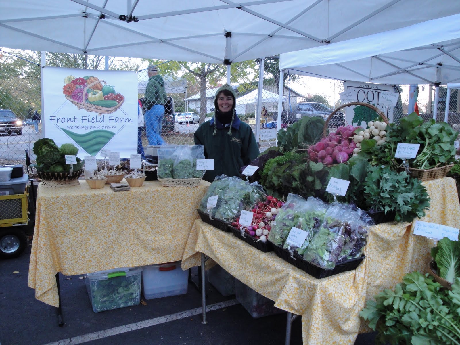 Front Field Farm Athens Farmers Market 11/6