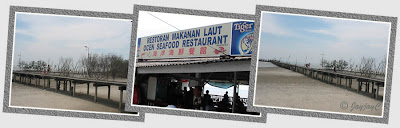 Ocen Seafood Restaurant and Lover's Bridge, Tanjung Sepat in Kuala Langat, Selangor