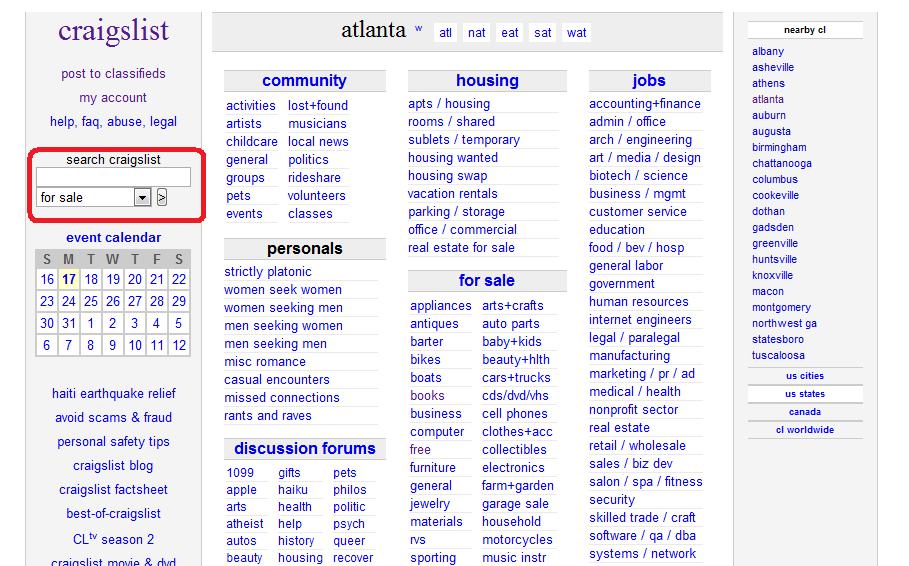 craigslist