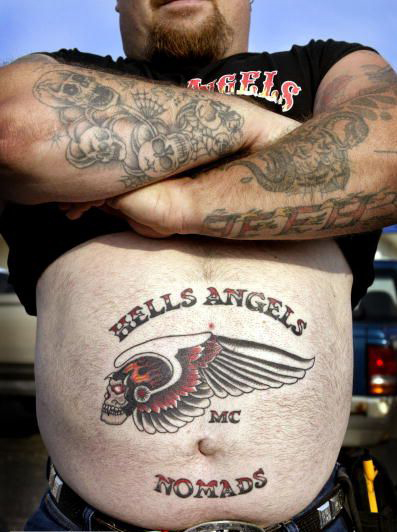 Tattooing is Their Life: Biker Gang Tattoos