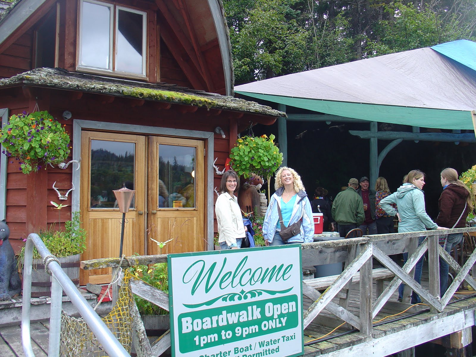 Halibut Cove Dinner Out