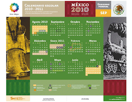 Nuevo Calendario Escolar 2010-2011.
