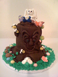 Tree Stump cake