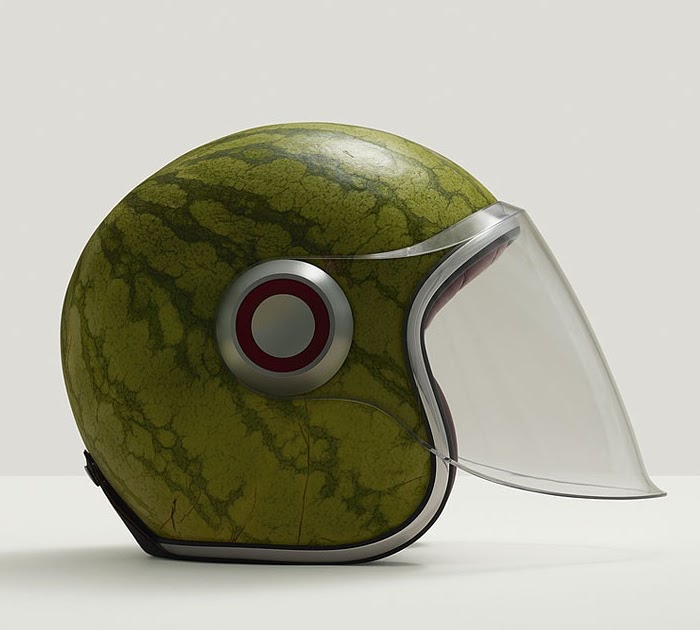 hollowsolid Watermelon Helmet