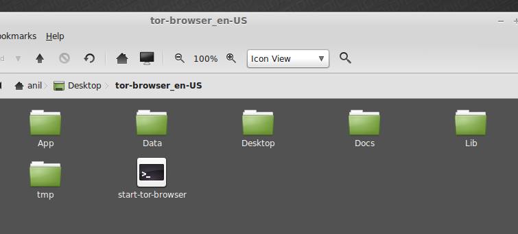 tor download folder