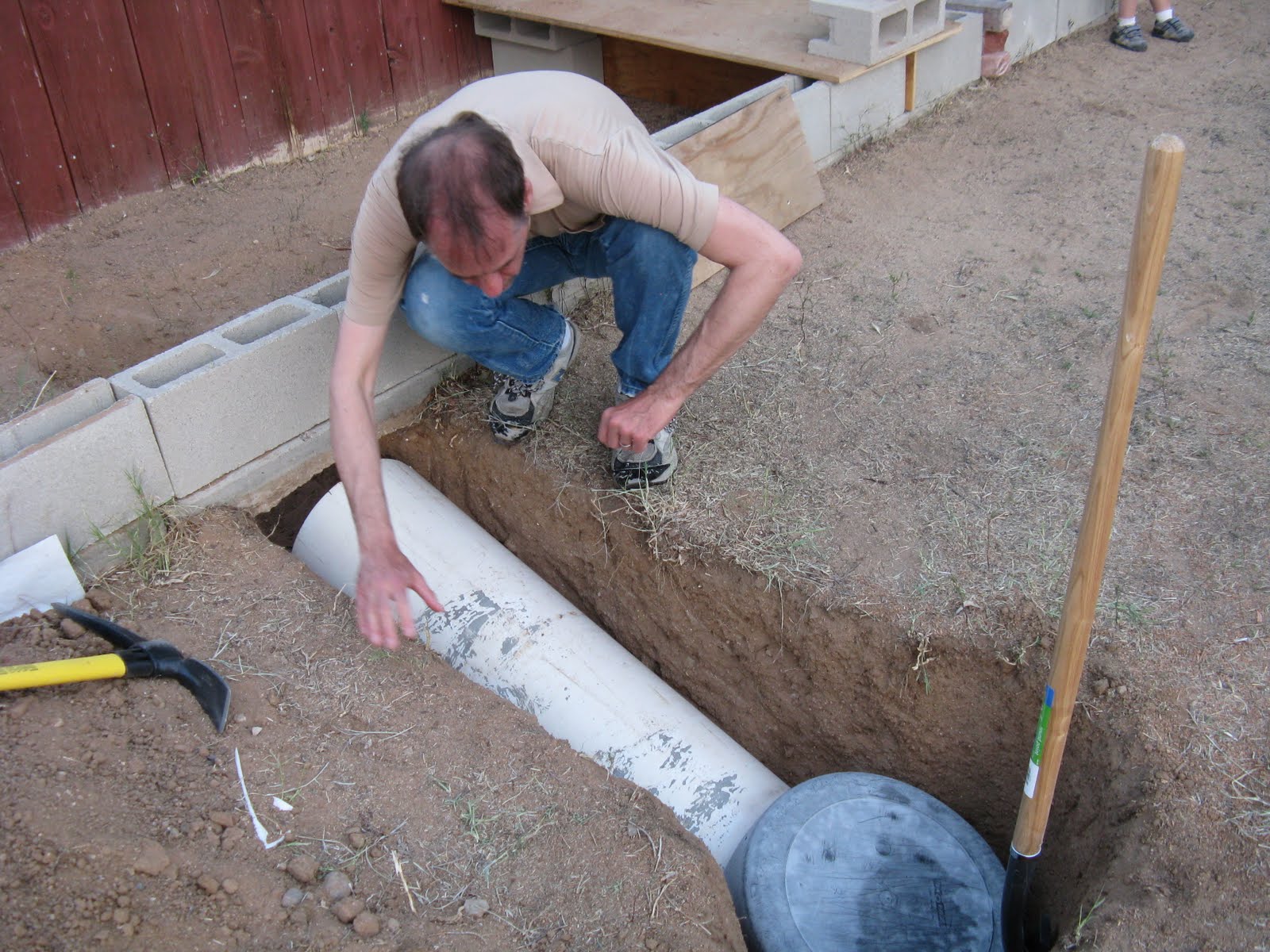 to Ridgecrest Building a tortoise burrow