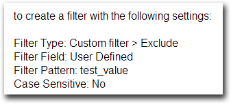 英文的 Filter Patterm: test_value