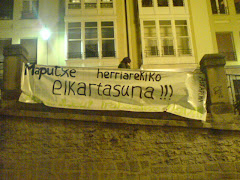 Protesta Mapuche en Vitoria