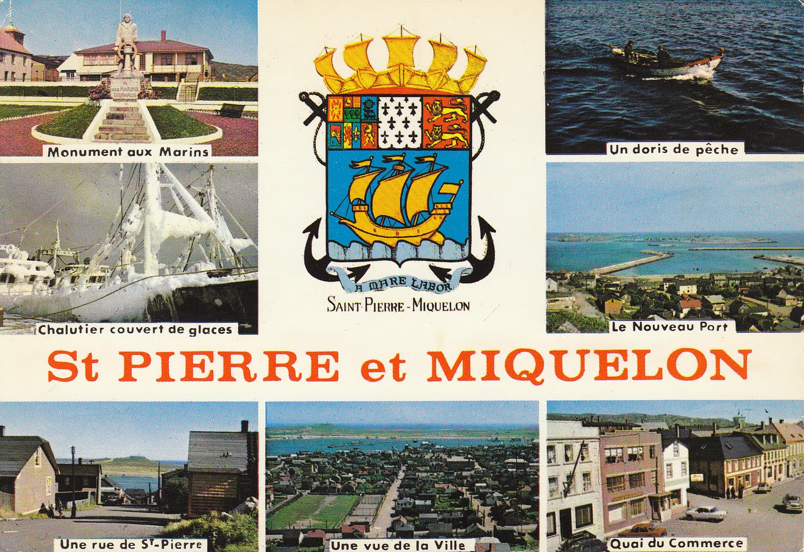 johan postcards: Saint-Pierre-et-Miquelon.