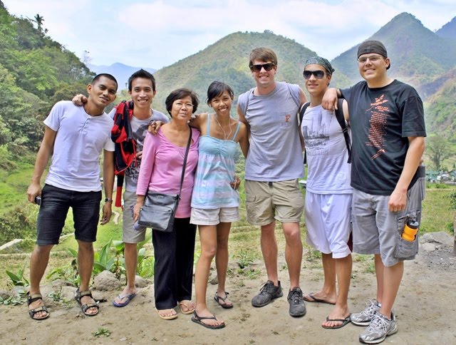 Banaue rice Terraces, Ifugao, Holy Week road trip with Up With People Cast A 2010