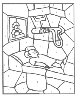 Coloring & Activity Pages: X-Ray Coloring Pages