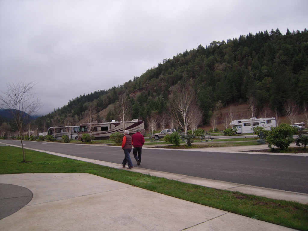 Hélène et André Canyonville en Oregon