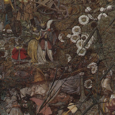 Detail of Richard Dadd's 'The Fairy Feller's Master-Stroke'