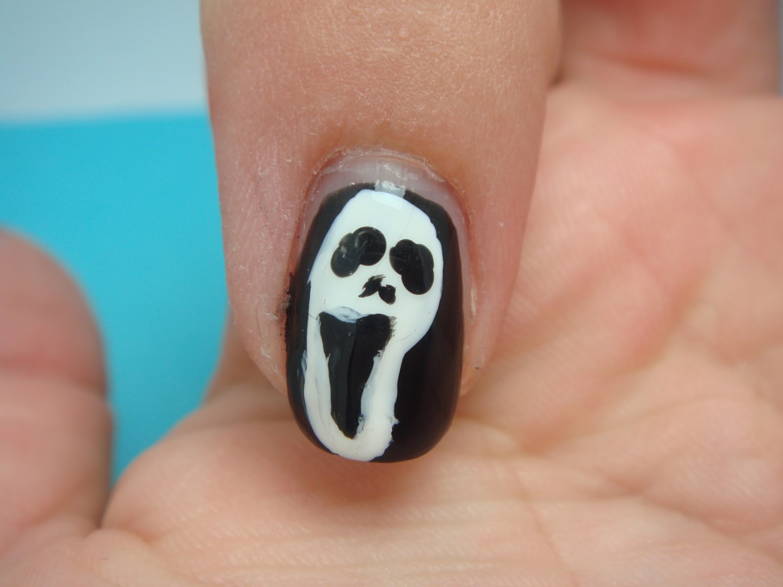 Haunting Ghost Nails