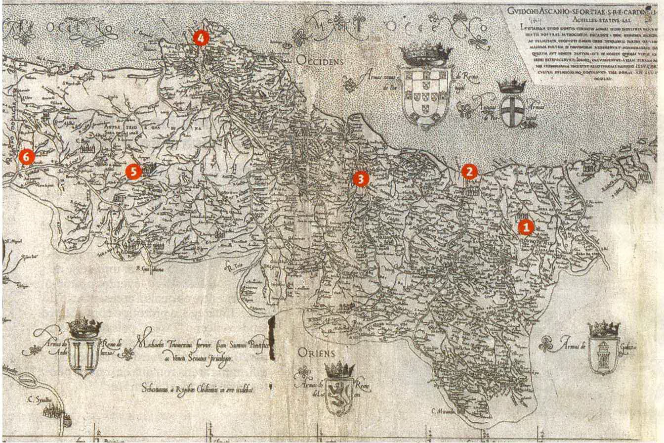 acoutinhoviana: Mapa mais antigo de Portugal