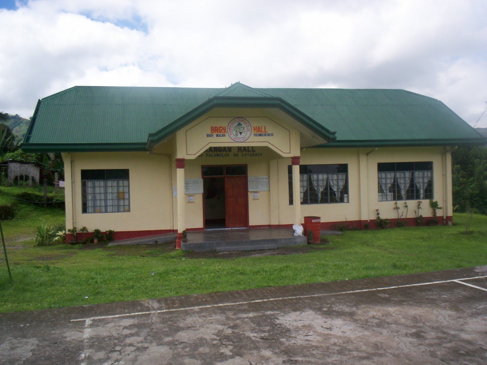 Barangay Maligo: Barangay Hall of Maligo