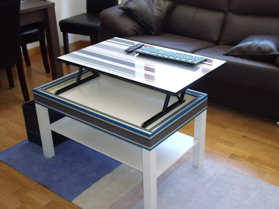 Ikea hack: convertir la mesa lack en mesa elevable :