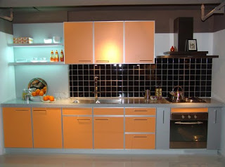 kitchen colour idea bold