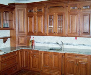 L Shaped Kitchen Designs  It showcases a custom designed L-shaped kitchen with an 